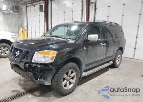2011 Nissan Armada Sv from USA, damaged, VIN 5N1BA0NC7BN608267